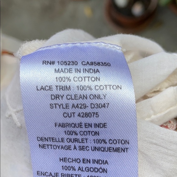 EUC Joie 100% Cotton Gorgeous Mini SunDress with Crochet detail - Picture 7 of 7